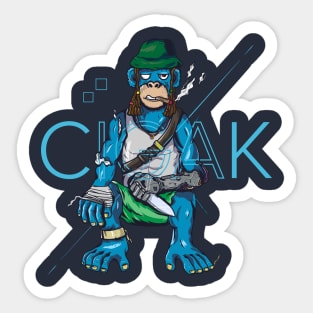 Cigak Sticker